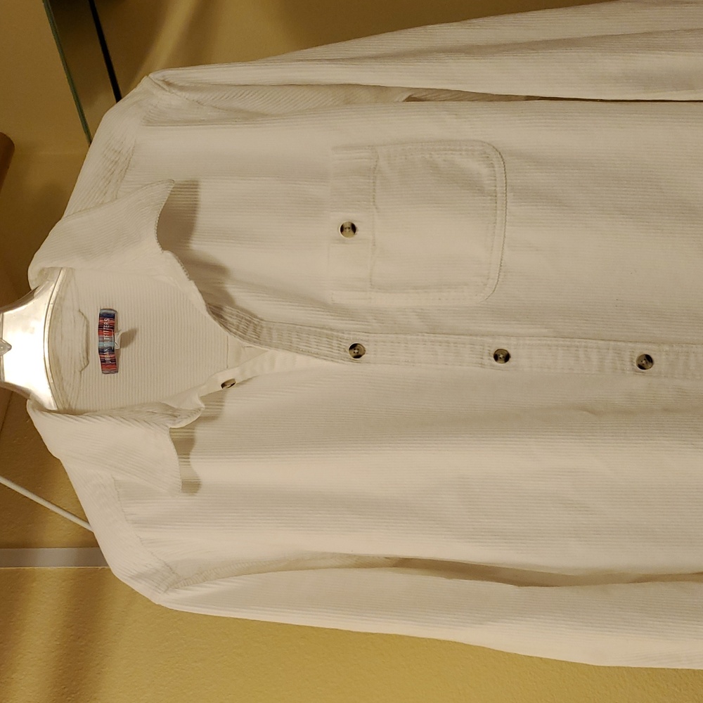 Urban Outfitters Cream Button Down Shirt